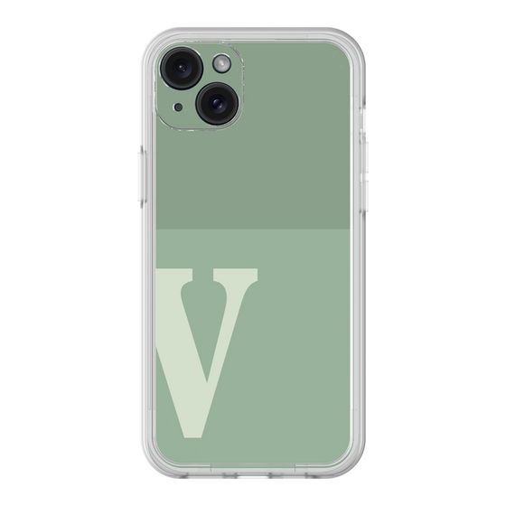 プレミアムパネル［ オリジナル - initial two tone - V green ］