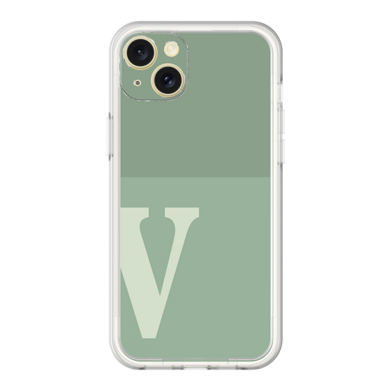 プレミアムパネル［ オリジナル - initial two tone - V green ］