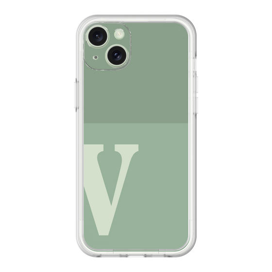 プレミアムパネル［ オリジナル - initial two tone - V green ］