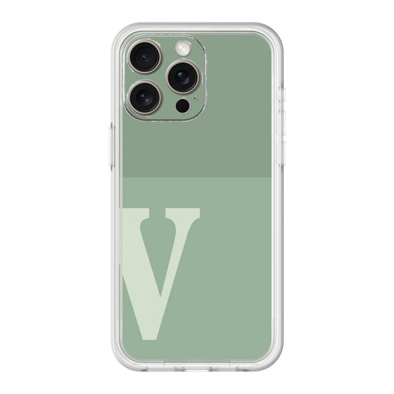 プレミアムパネル［ オリジナル - initial two tone - V green ］