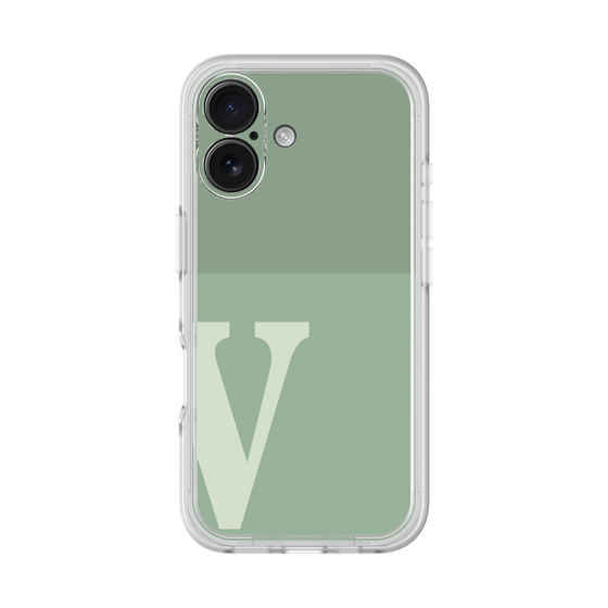プレミアムパネル［ オリジナル - initial two tone - V green ］