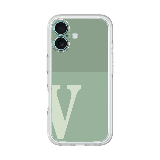 プレミアムパネル［ オリジナル - initial two tone - V green ］