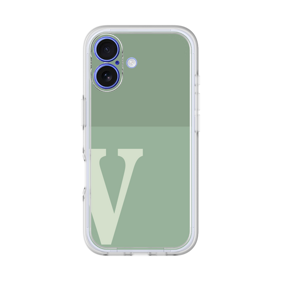 プレミアムパネル［ オリジナル - initial two tone - V green ］