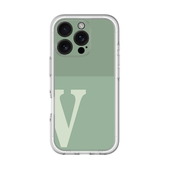 プレミアムパネル［ オリジナル - initial two tone - V green ］