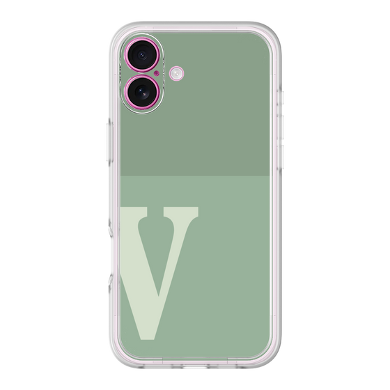プレミアムパネル［ オリジナル - initial two tone - V green ］