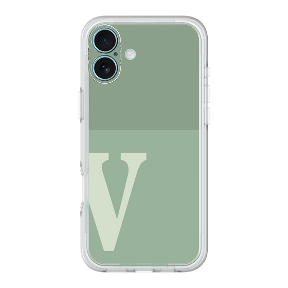 プレミアムパネル［ オリジナル - initial two tone - V green ］