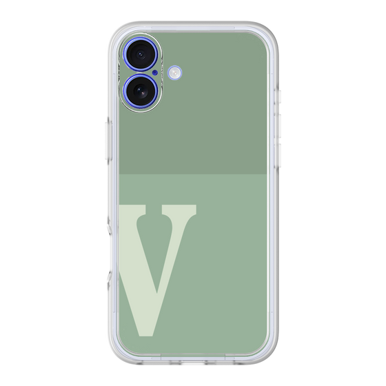 プレミアムパネル［ オリジナル - initial two tone - V green ］