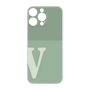 プレミアムパネル［ オリジナル - initial two tone - V green ］