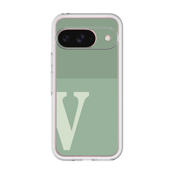 プレミアムパネル［ オリジナル - initial two tone - V green ］