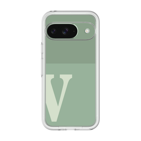 プレミアムパネル［ オリジナル - initial two tone - V green ］
