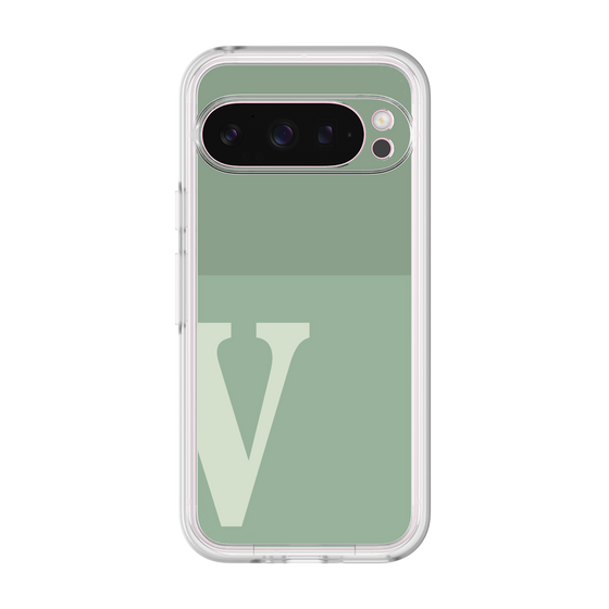 プレミアムパネル［ オリジナル - initial two tone - V green ］