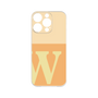 プレミアムパネル［ オリジナル - initial two tone - W orange ］
