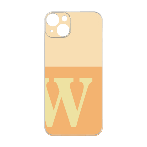 プレミアムパネル［ オリジナル - initial two tone - W orange ］