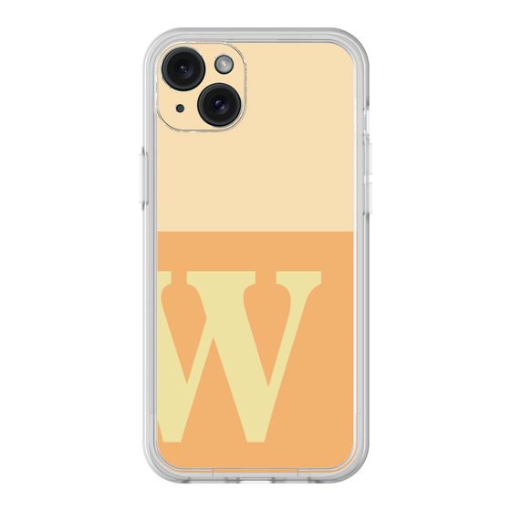 プレミアムパネル［ オリジナル - initial two tone - W orange ］