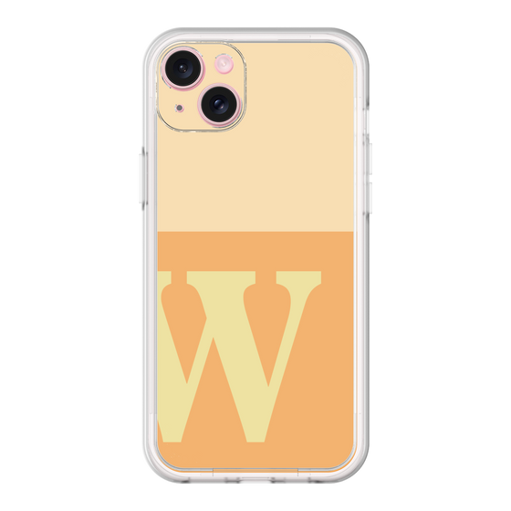 プレミアムパネル［ オリジナル - initial two tone - W orange ］