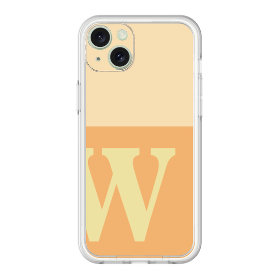 プレミアムパネル［ オリジナル - initial two tone - W orange ］