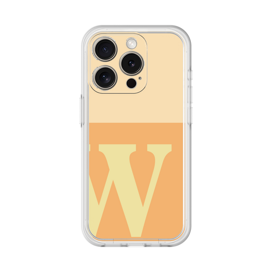 プレミアムパネル［ オリジナル - initial two tone - W orange ］