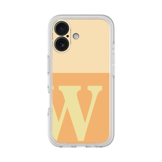 プレミアムパネル［ オリジナル - initial two tone - W orange ］