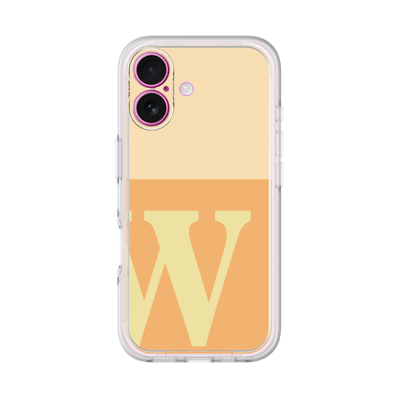 プレミアムパネル［ オリジナル - initial two tone - W orange ］