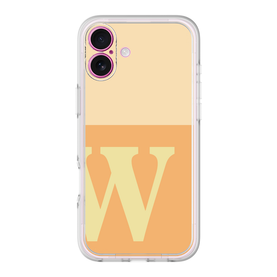 プレミアムパネル［ オリジナル - initial two tone - W orange ］