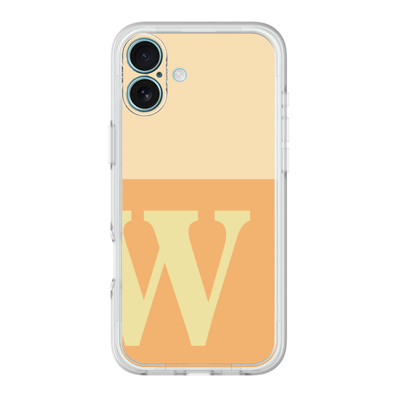 プレミアムパネル［ オリジナル - initial two tone - W orange ］