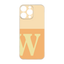 プレミアムパネル［ オリジナル - initial two tone - W orange ］