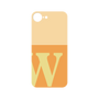 プレミアムパネル［ オリジナル - initial two tone - W orange ］