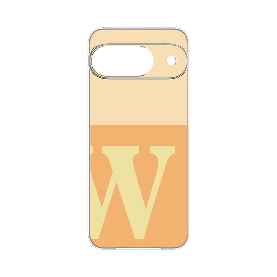 プレミアムパネル［ オリジナル - initial two tone - W orange ］