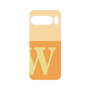 プレミアムパネル［ オリジナル - initial two tone - W orange ］