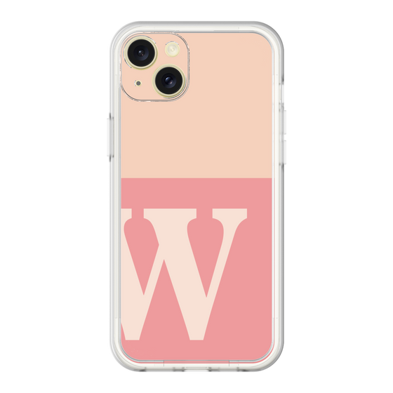 プレミアムパネル［ オリジナル - initial two tone - W pink ］