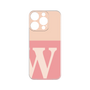 プレミアムパネル［ オリジナル - initial two tone - W pink ］