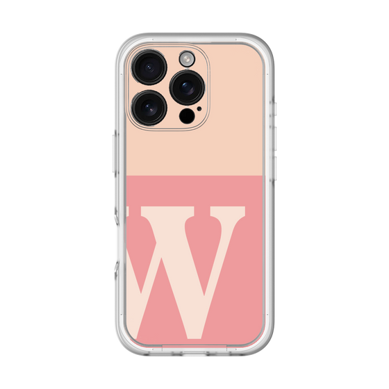 プレミアムパネル［ オリジナル - initial two tone - W pink ］