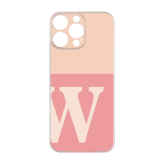 プレミアムパネル［ オリジナル - initial two tone - W pink ］