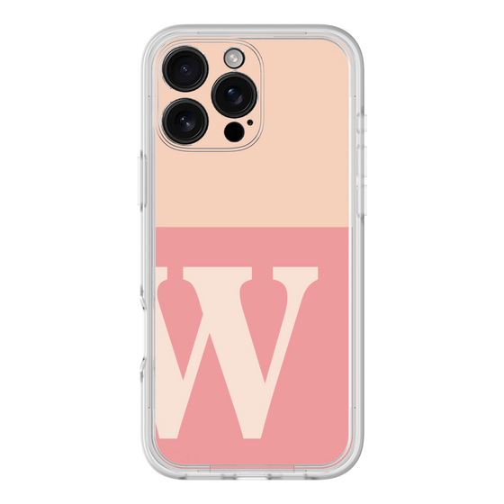 プレミアムパネル［ オリジナル - initial two tone - W pink ］
