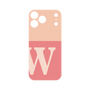 プレミアムパネル［ オリジナル - initial two tone - W pink ］