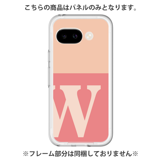 プレミアムパネル［ オリジナル - initial two tone - W pink ］