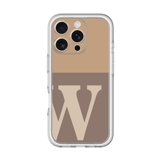 プレミアムパネル［ オリジナル - initial two tone - W brown ］