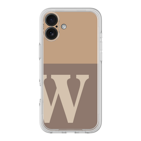 プレミアムパネル［ オリジナル - initial two tone - W brown ］