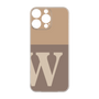 プレミアムパネル［ オリジナル - initial two tone - W brown ］