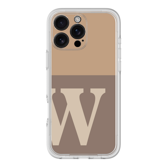 プレミアムパネル［ オリジナル - initial two tone - W brown ］