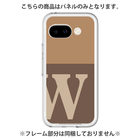 プレミアムパネル［ オリジナル - initial two tone - W brown ］