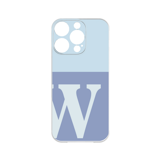プレミアムパネル［ オリジナル - initial two tone - W blue ］