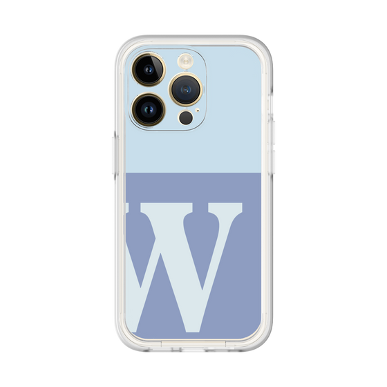 プレミアムパネル［ オリジナル - initial two tone - W blue ］