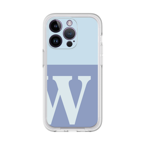 プレミアムパネル［ オリジナル - initial two tone - W blue ］