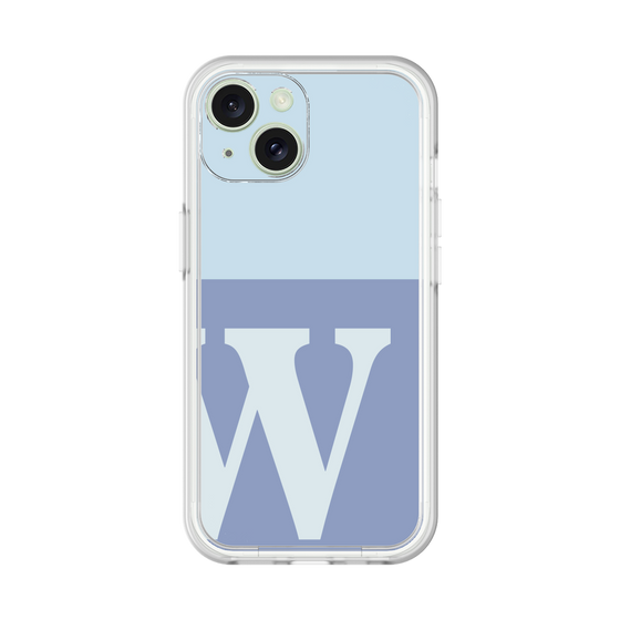 プレミアムパネル［ オリジナル - initial two tone - W blue ］