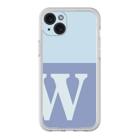 プレミアムパネル［ オリジナル - initial two tone - W blue ］
