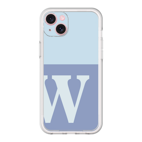 プレミアムパネル［ オリジナル - initial two tone - W blue ］