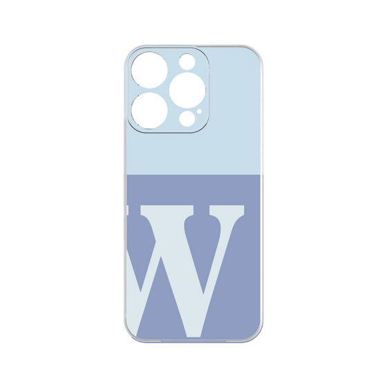 プレミアムパネル［ オリジナル - initial two tone - W blue ］