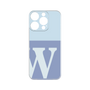 プレミアムパネル［ オリジナル - initial two tone - W blue ］