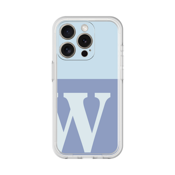 プレミアムパネル［ オリジナル - initial two tone - W blue ］